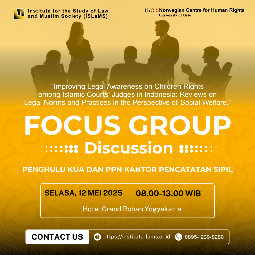 Focus Group Discussion (FGD) bersama Penghulu KUA dan PPN Kantor Pencatatan Sipil