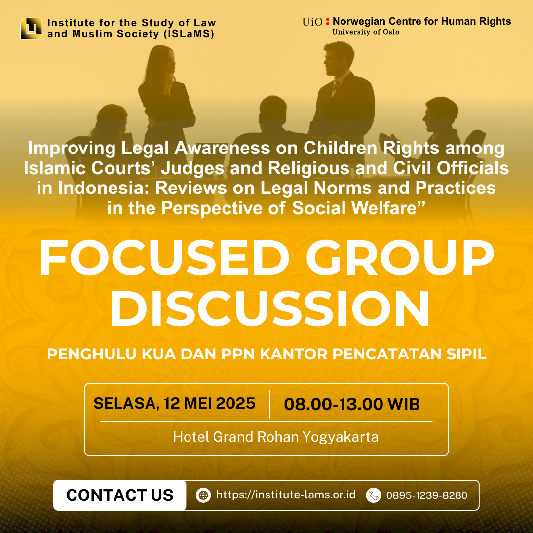 Focus Group Discussion (FGD) ISLaMS dan NCHR Tahun 2026