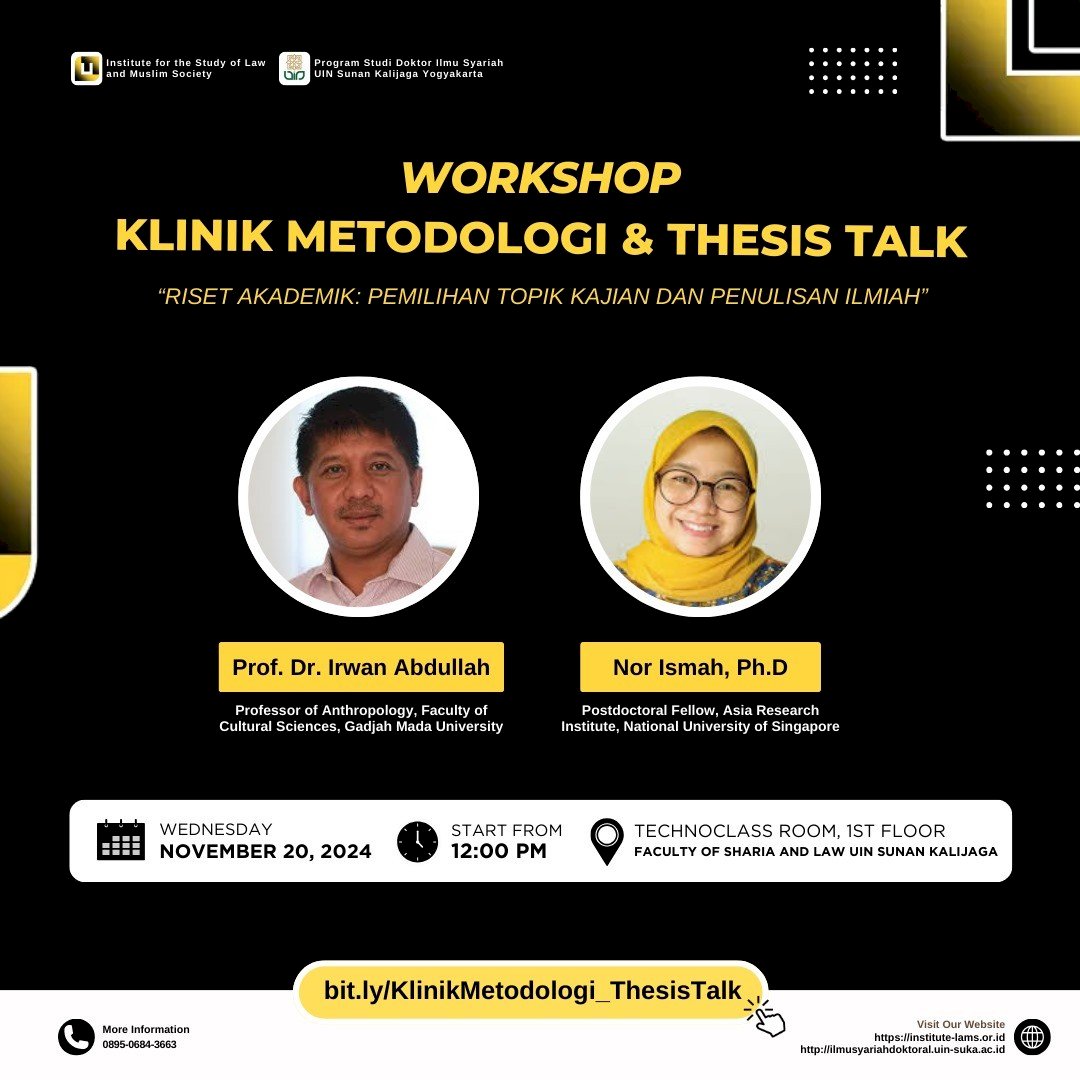 Klinik Metodologi & Thesis Talk