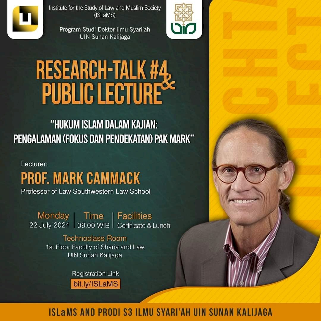 Research Talk #4 and Public Lecture