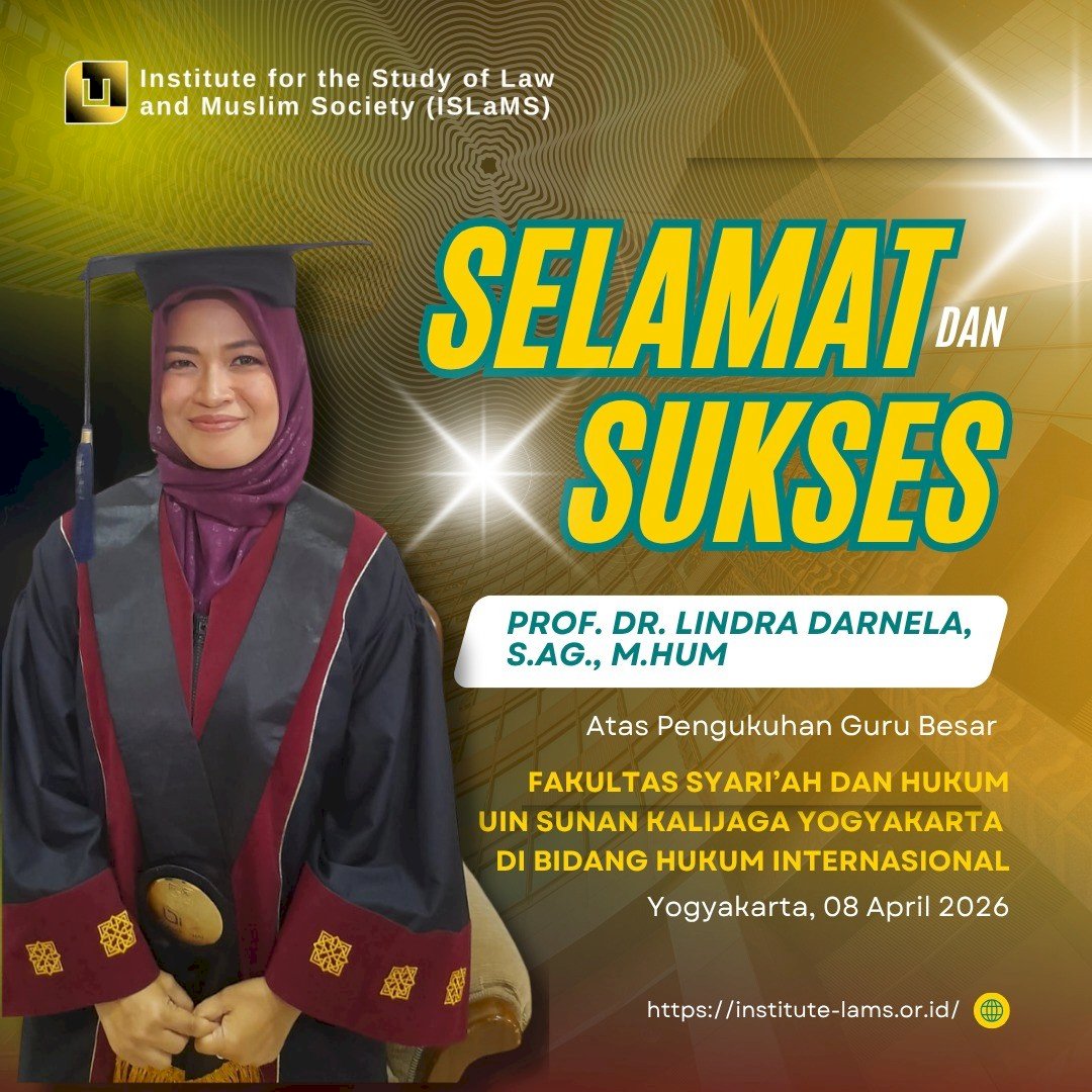 Ucapan Selamat atas Pengukuhan Guru Besar Prof. Lindra Darnela, Peneliti ISLaMS