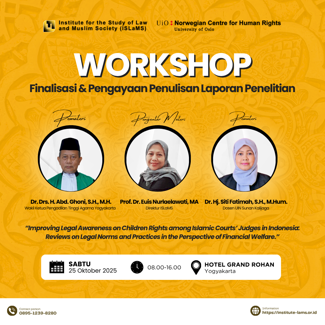 Workshop Finalisasi dan Pengayaan Penulisan Laporan Penelitian 2025