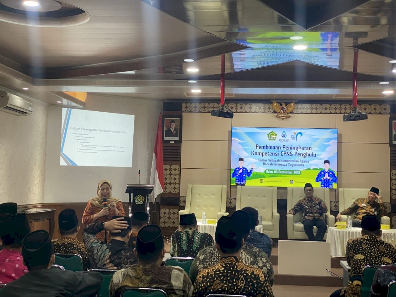 Direktur ISLaMS Jadi Pemateri Kunci dalam Pembekalan CPNS Penghulu Kanwil Kemenag DIY
